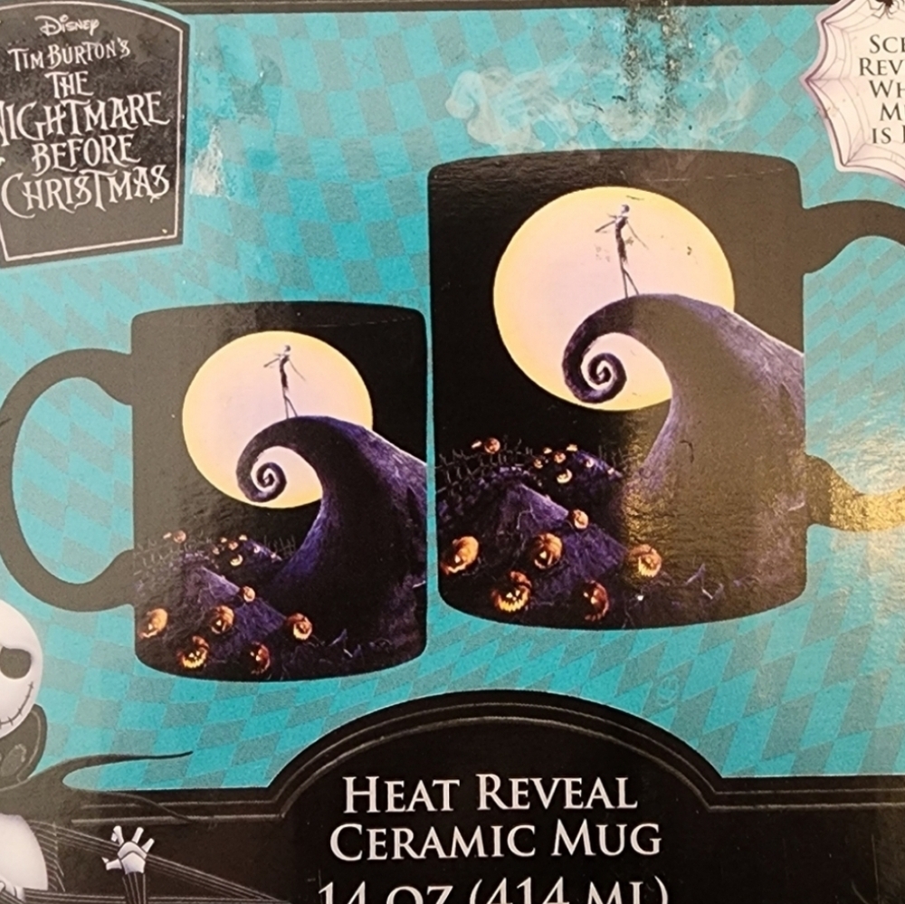 NBC Disney the nightmare before Christmas coffee mug 14 oz new - Picture 2 of 5